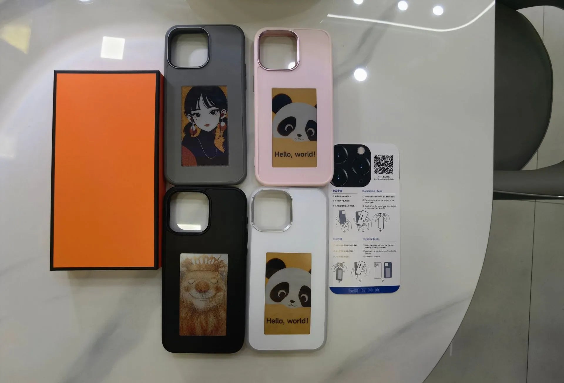 E-ink Screen Phone Case